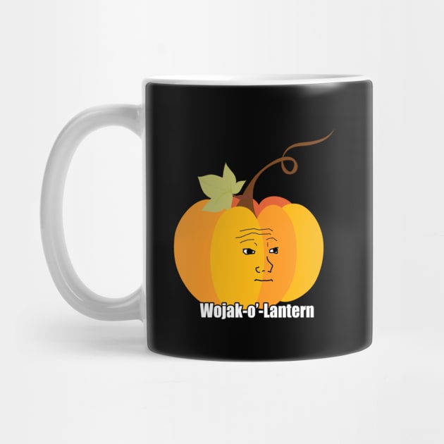 Wojak Halloween Meme Design - Wojak-o'-Lantern by TheMemeCrafts
